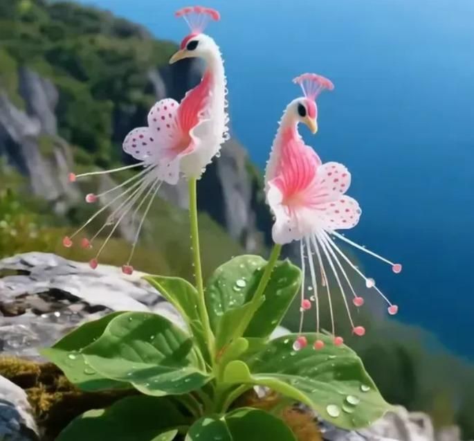 Vibrant Peacock Flower Seeds Pack of 2